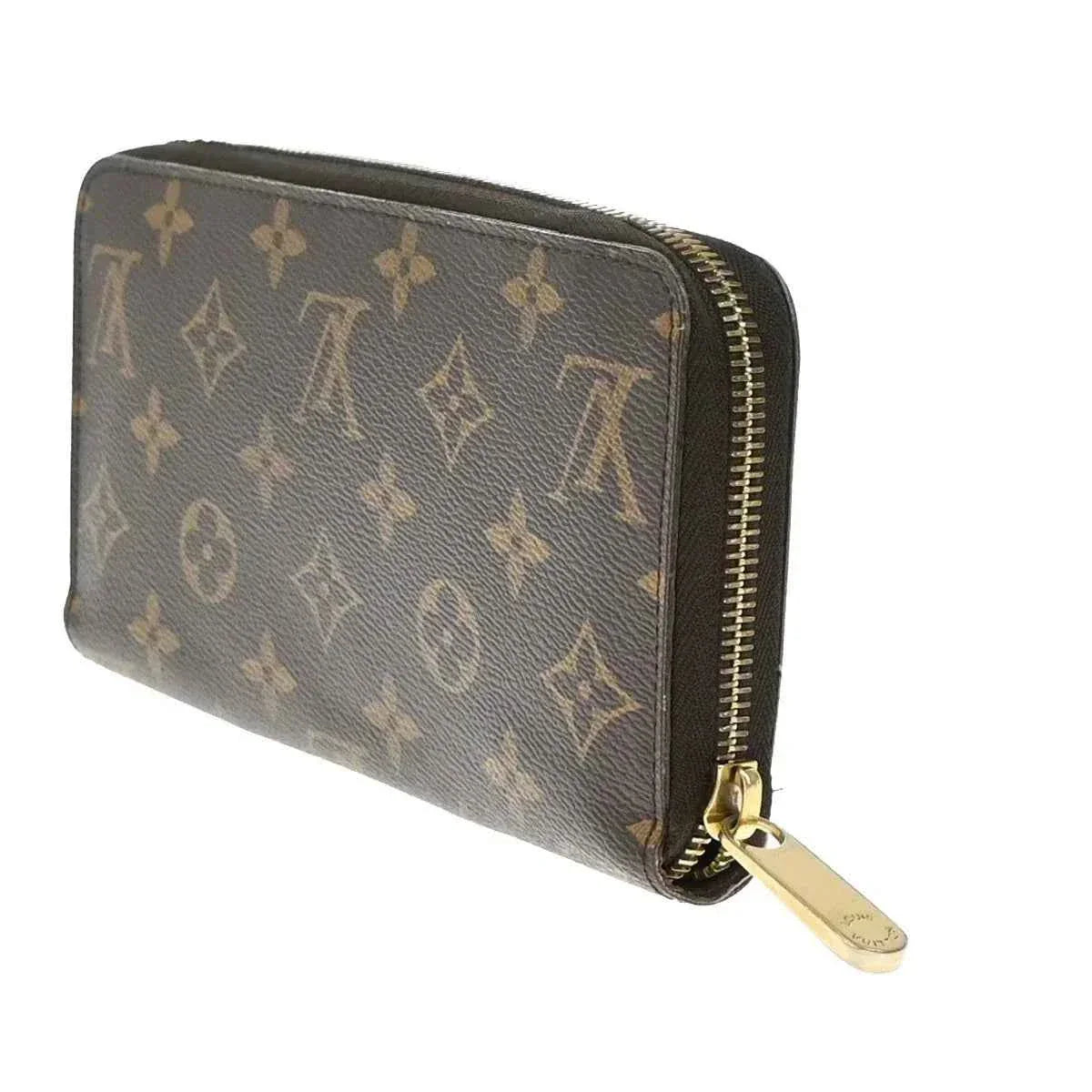 Louis Vuitton Monogram Zippy Long Wallet – Brown Leather Zip Around | M60017